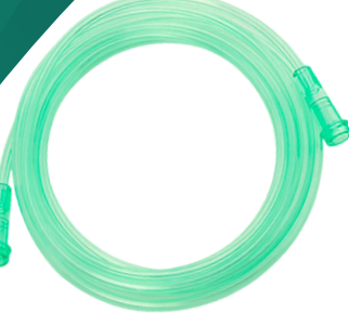 Tubo Extensor para Oxigênio Verde - Estéril